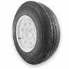 Rubbermaster - Steel Master Rubbermaster H78-15 ST225/75D15 8 Ply Highway Rib Tire and 5 on 4.5 Eight Spoke Wheel Assembly 599315